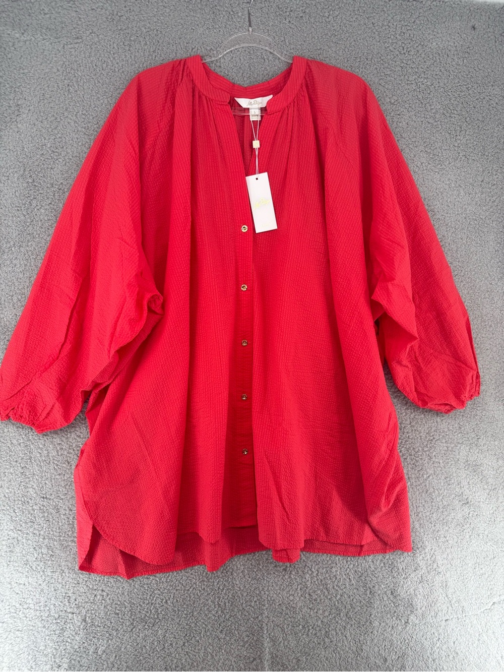 Lilly Pulitzer Red Mini Dress